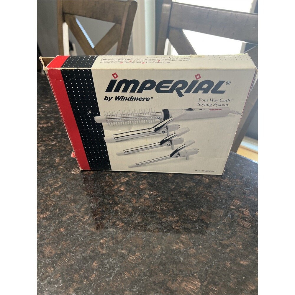 Windmere 4 Way Curls Styling System Iron IP-ACT-4/157